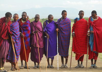 Maasai Men in Arusha, Tanzania